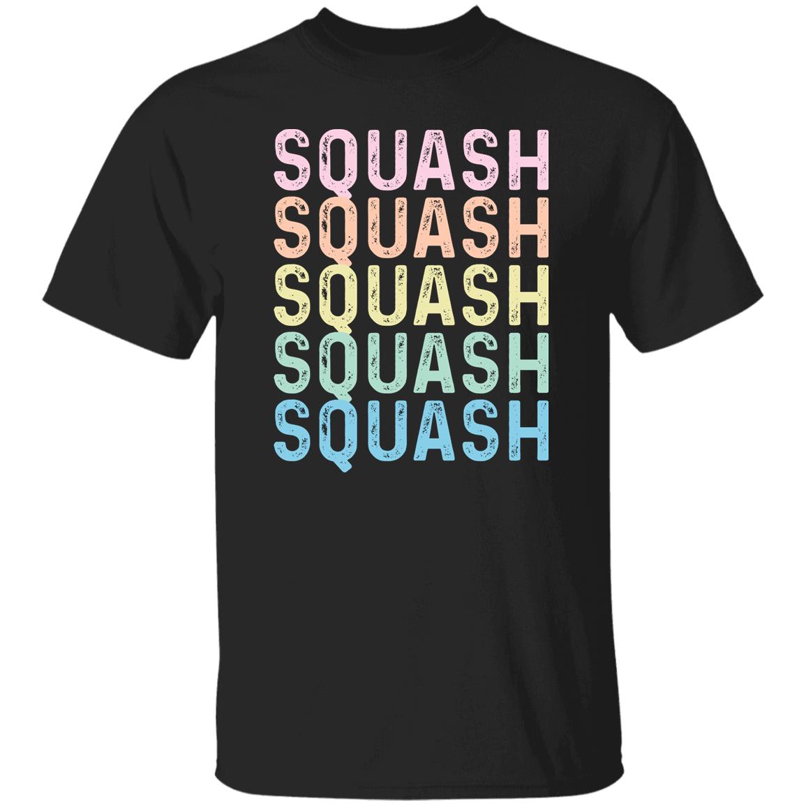 Squash Unisex Shirt, Squash team tee Black S-2XL-Black-Family-Gift-Planet