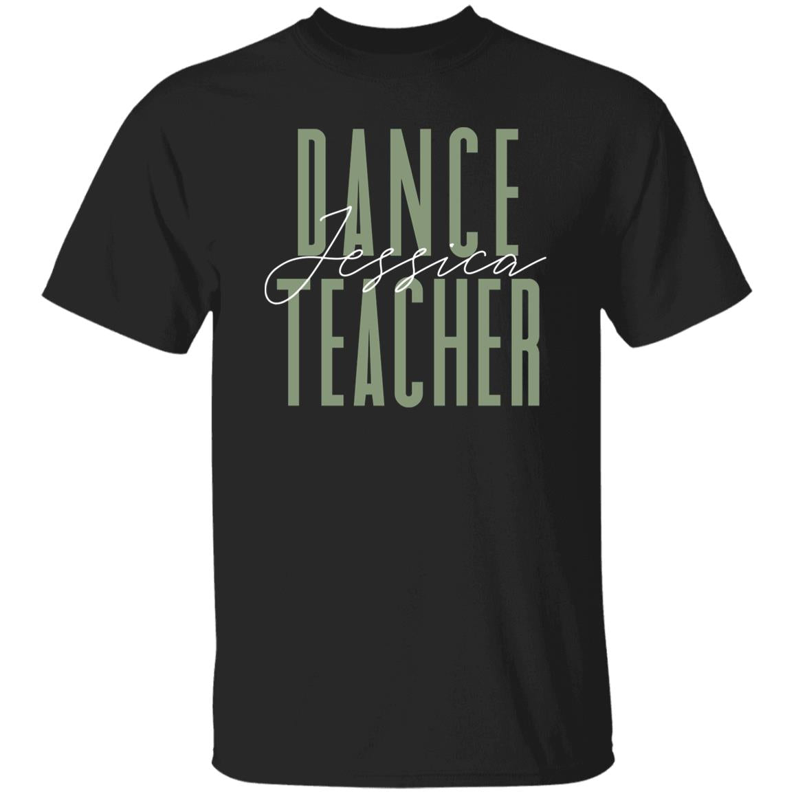 Dance teacher T-Shirt gift Dancer Dance educator Customized Unisex tee Black Navy Dark Heather-Family-Gift-Planet