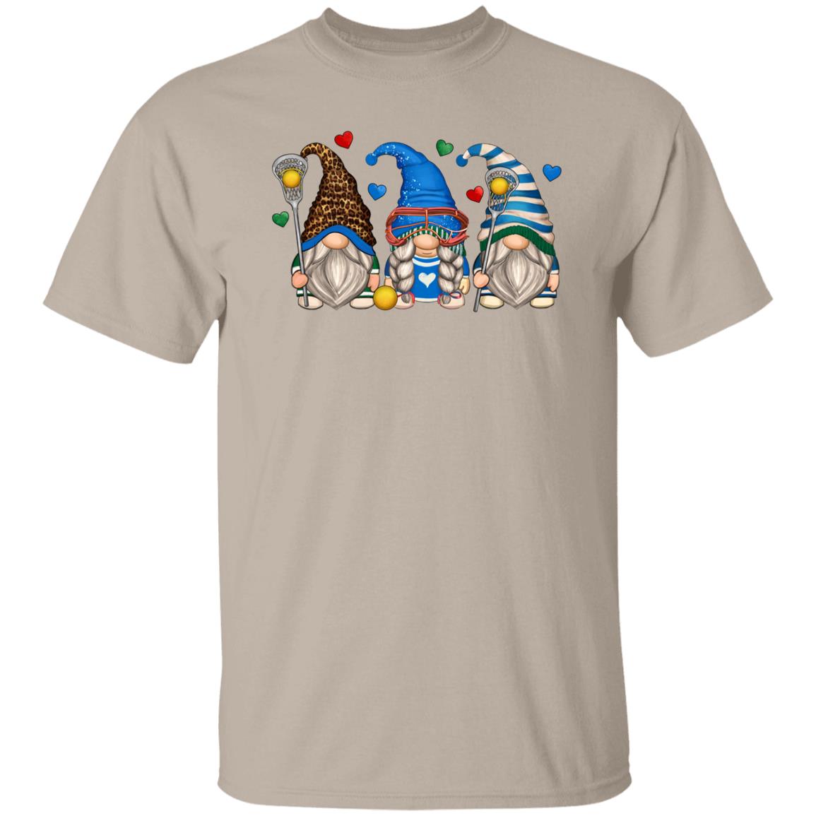 Lacrosse Gnomes Unisex shirt Lacrosse player Christmas gift White Sand-Family-Gift-Planet