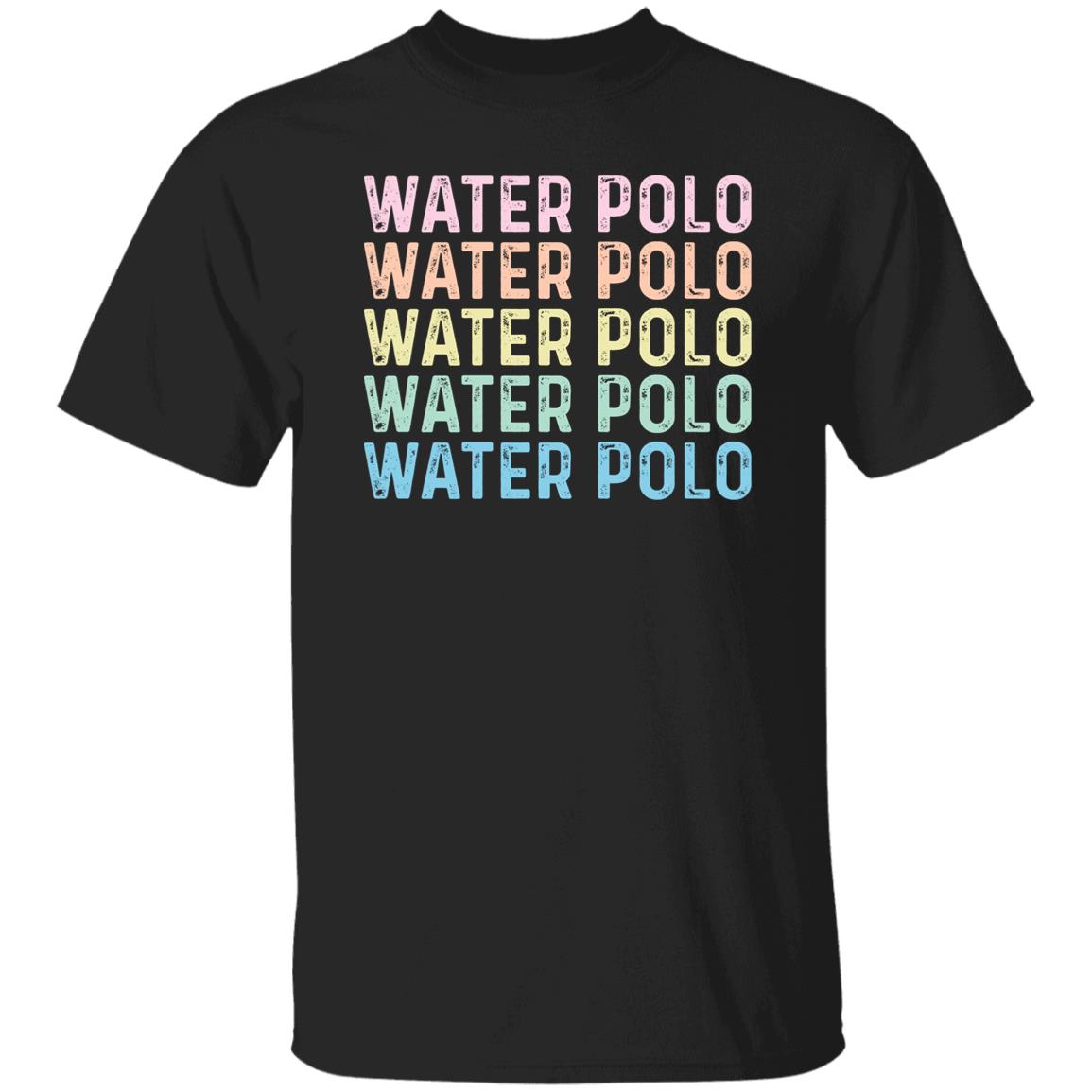 Water Polo Unisex Shirt, Water polo team tee Black S-2XL-Black-Family-Gift-Planet