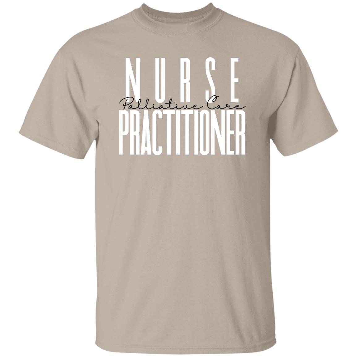 Palliative Care nurse practitioner T-shirt gift Hospice NP Unisex Tee Sand Pink Light Blue-Family-Gift-Planet