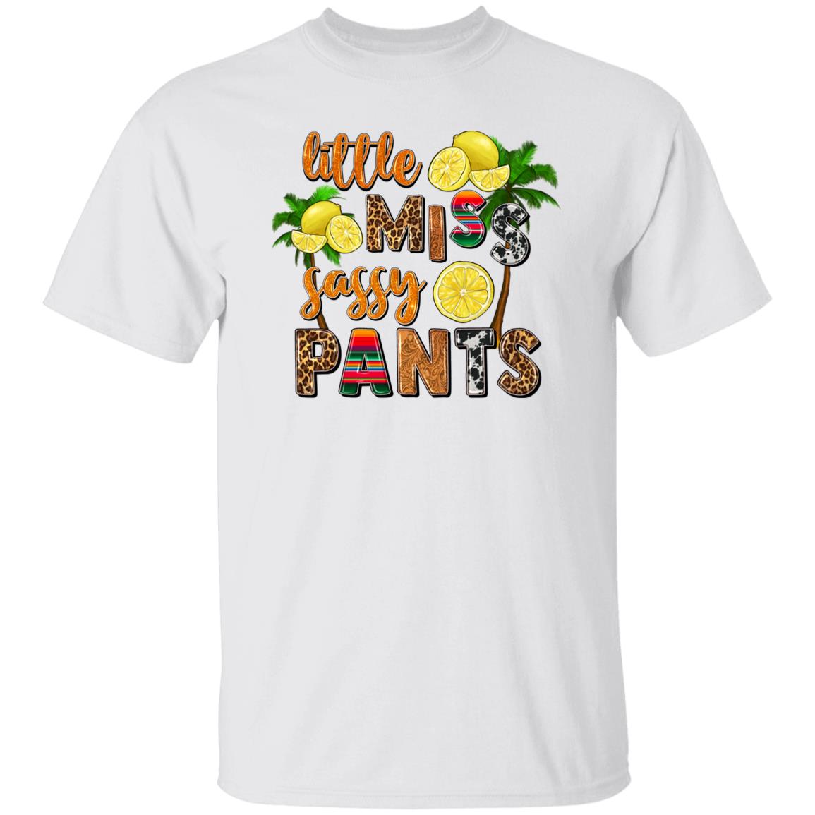 Little miss sassy pants T-Shirt gift Palm beach lemons Unisex Tee Sand White Sport Grey-Family-Gift-Planet