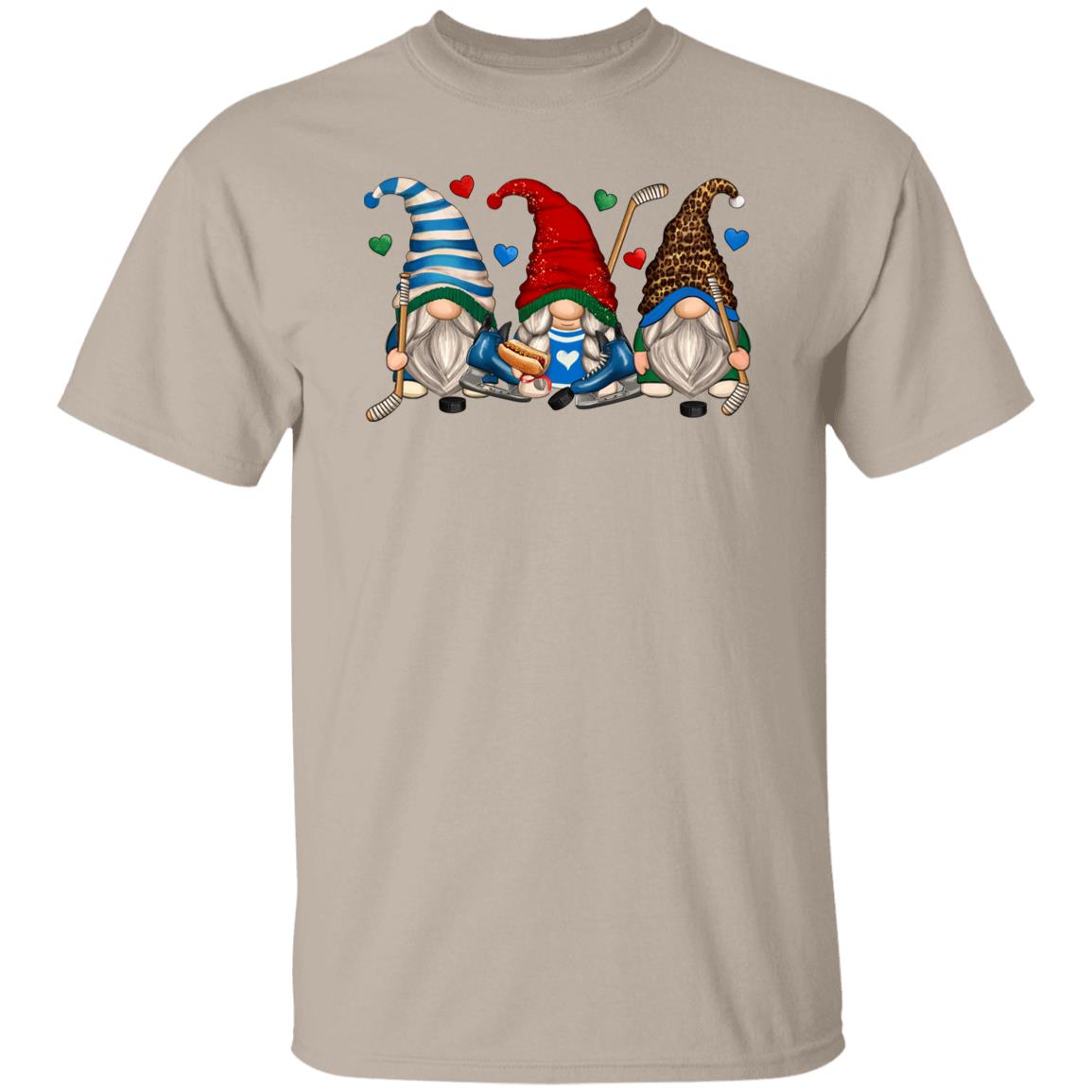 Hockey Gnomes Unisex shirt Hockey player Christmas gift White Sand-Family-Gift-Planet