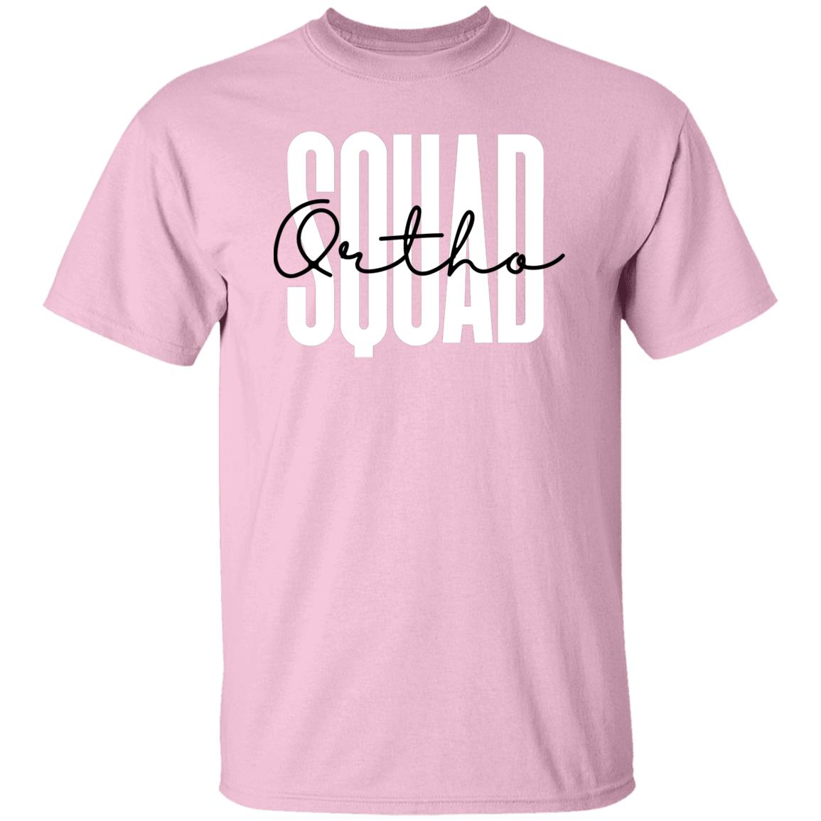 Ortho squad T-shirt gift Orthopedics nurse Orthodontist Unisex Tee Sand Pink Light Blue-Family-Gift-Planet