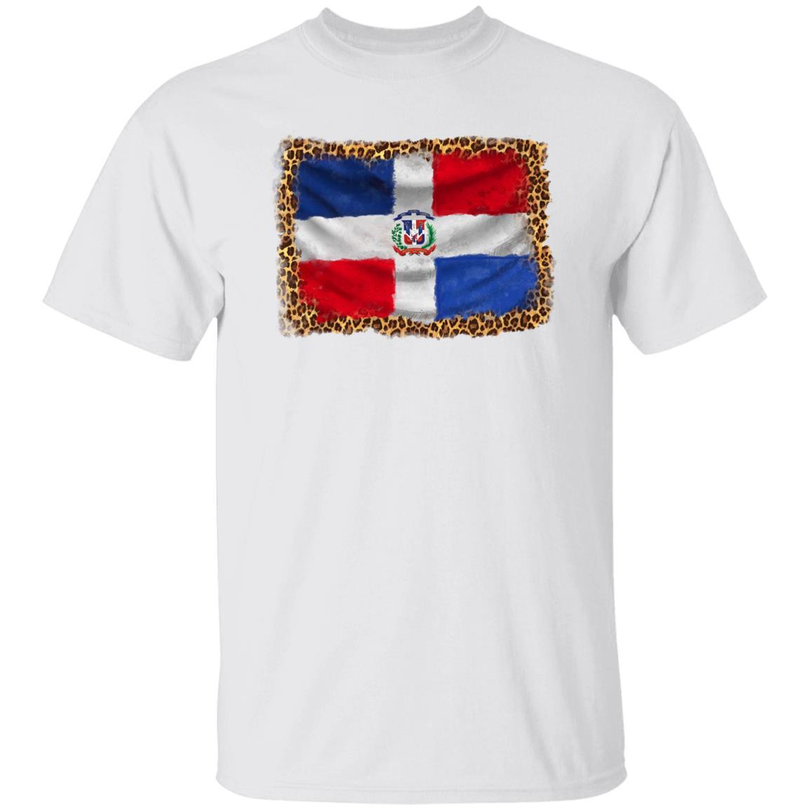 Dominican flag T-Shirt gift Dominican republic girl Unisex Tee Sand White Sport Grey-Family-Gift-Planet