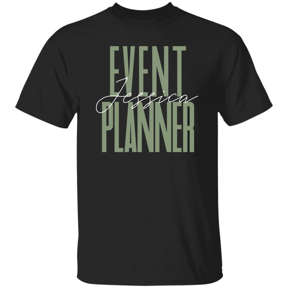 Event planner T-Shirt gift Event coordinator Customized Unisex tee Black Navy Dark Heather-Family-Gift-Planet