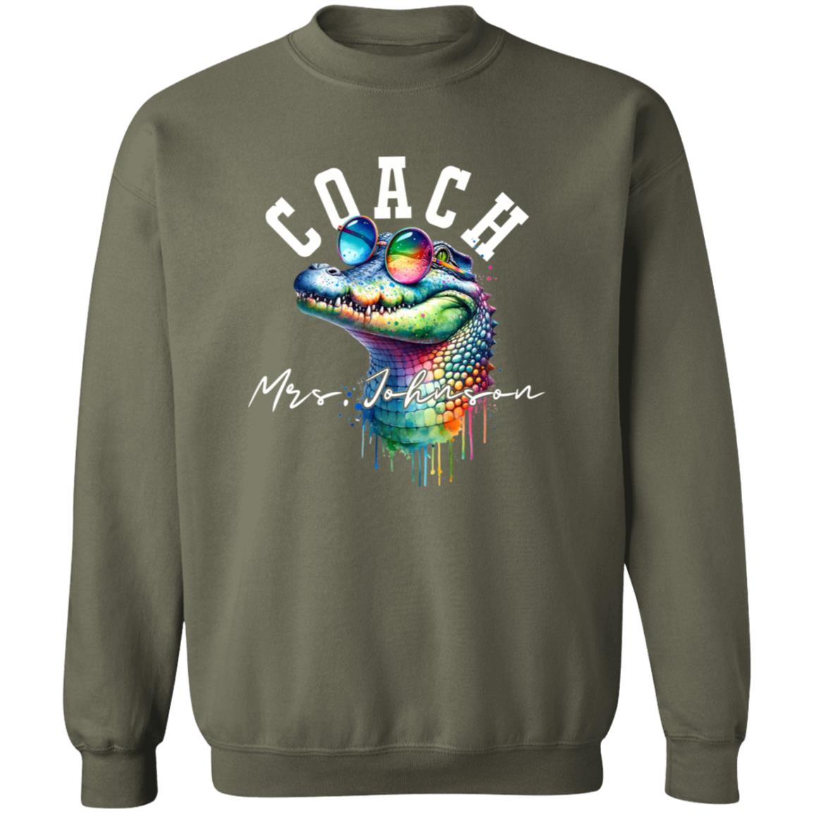 Coach funny Personalized Unisex Sweatshirt Custom School Athletic coach Sand-Family-Gift-Planet