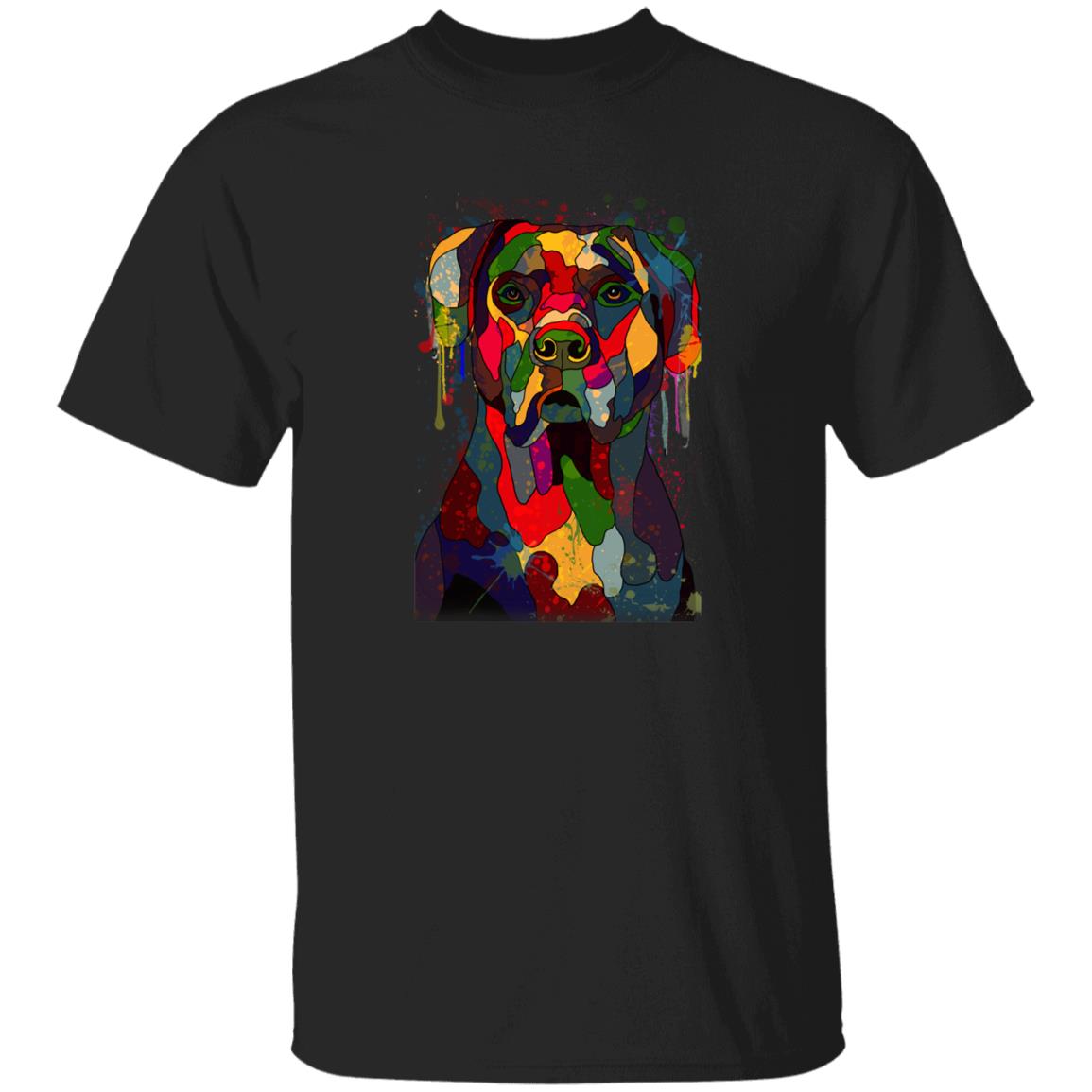 Watercolor Cane Corso dog Unisex shirt S-2XL black navy dark heather-Black-Family-Gift-Planet