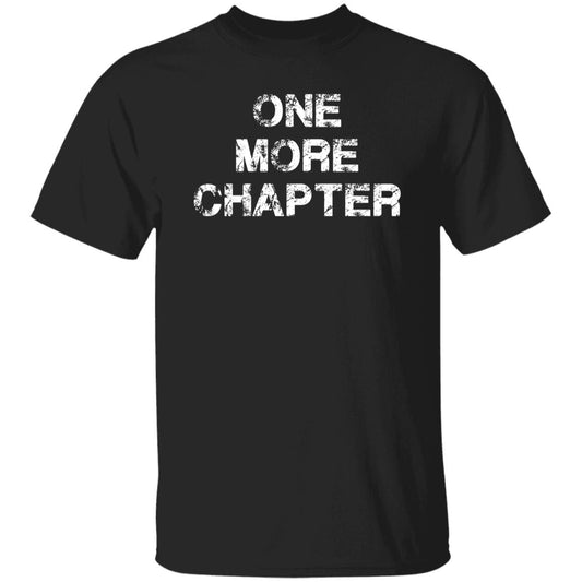 One more chapter Unisex T-shirt Reader, author tee black dark heather-Black-Family-Gift-Planet