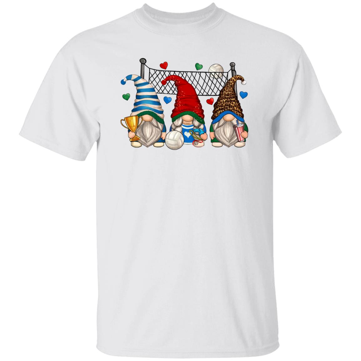 Volleyball Gnomes Unisex shirt volleyball player Christmas gift White Sand-Family-Gift-Planet