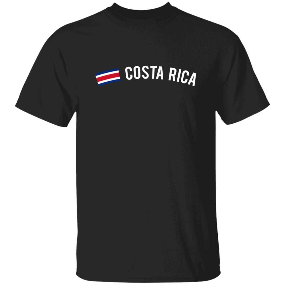 Costa Rica Unisex T-shirt gift Costa Rica flag tee San Jose White Black Dark Heather-Family-Gift-Planet