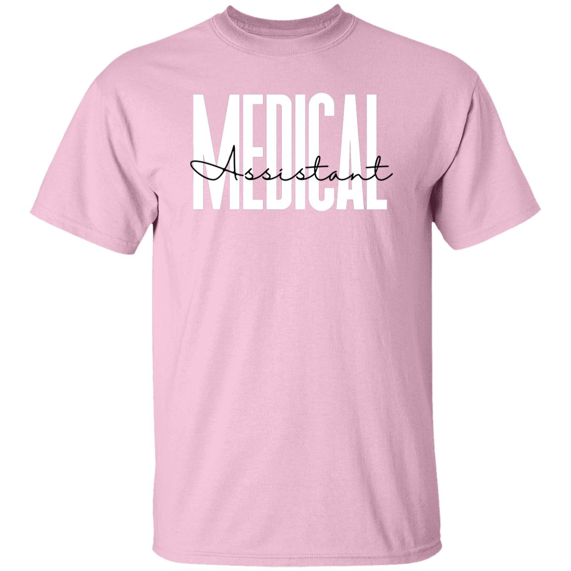 Medical Assistant T-Shirt gift CMA Certified Medical Assistant Unisex Tee Sand Pink Blue-Family-Gift-Planet