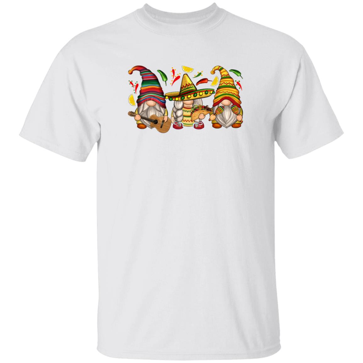 Mexican Gnomes Unisex shirt Mexican musician Christmas gift White Sand-Family-Gift-Planet
