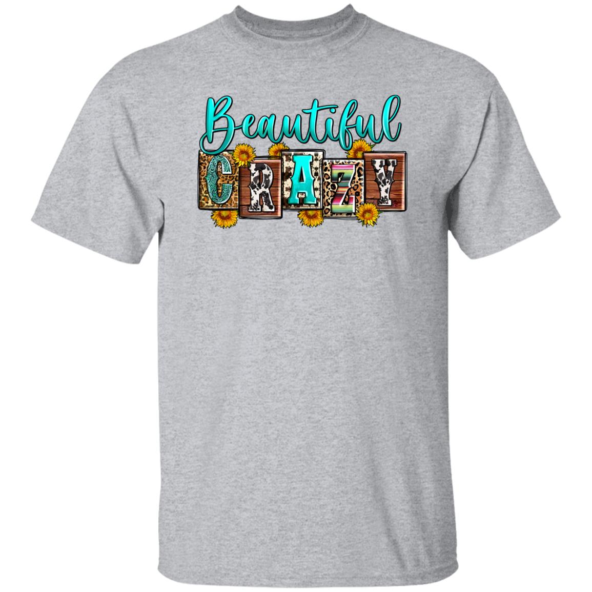 Beautiful crazy T-Shirt Texas Western girl Unisex tee Sand White Sport Grey-Family-Gift-Planet