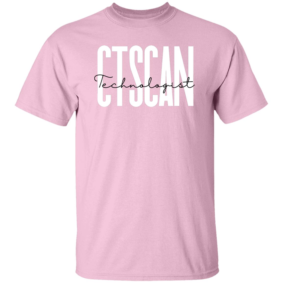 Ctscan Technologist Unisex T-shirt CT scan tech Sand Blue Pink-Family-Gift-Planet