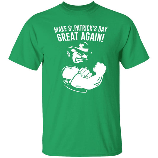 Make St Patrick's Day Great Again St Patrick Day Unisex t-shirt 4XL 5XL 6XL-Irish Green-Family-Gift-Planet
