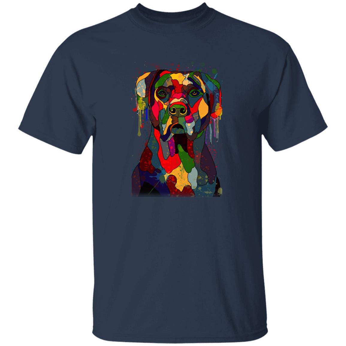 Watercolor Cane Corso dog Unisex shirt S-2XL black navy dark heather-Navy-Family-Gift-Planet