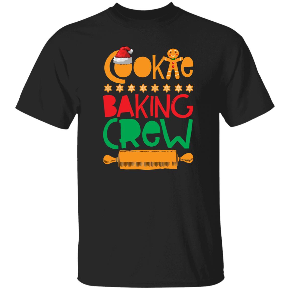 Cookie baking Crew Christmas Unisex Shirt Black Dark Heather-Family-Gift-Planet