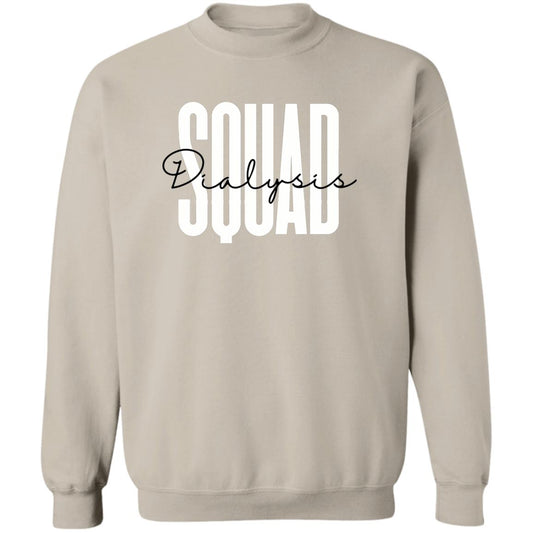 Dialysis squad Unisex Sweatshirt, dialysis nurse Crewneck Sand-Sand-Family-Gift-Planet