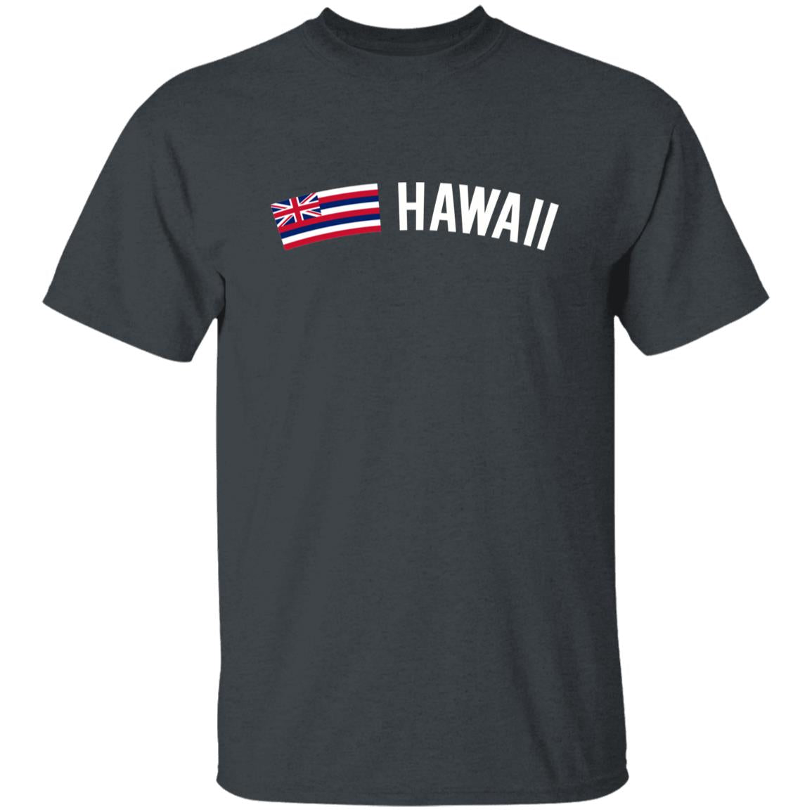 Hawaii Unisex T-shirt gift Hawaii flag tee Kauai Maui Honolulu White Black-Family-Gift-Planet