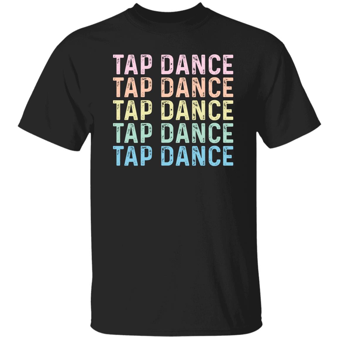 Tap Dance Unisex Shirt, tap dancer tee Black S-2XL-Black-Family-Gift-Planet