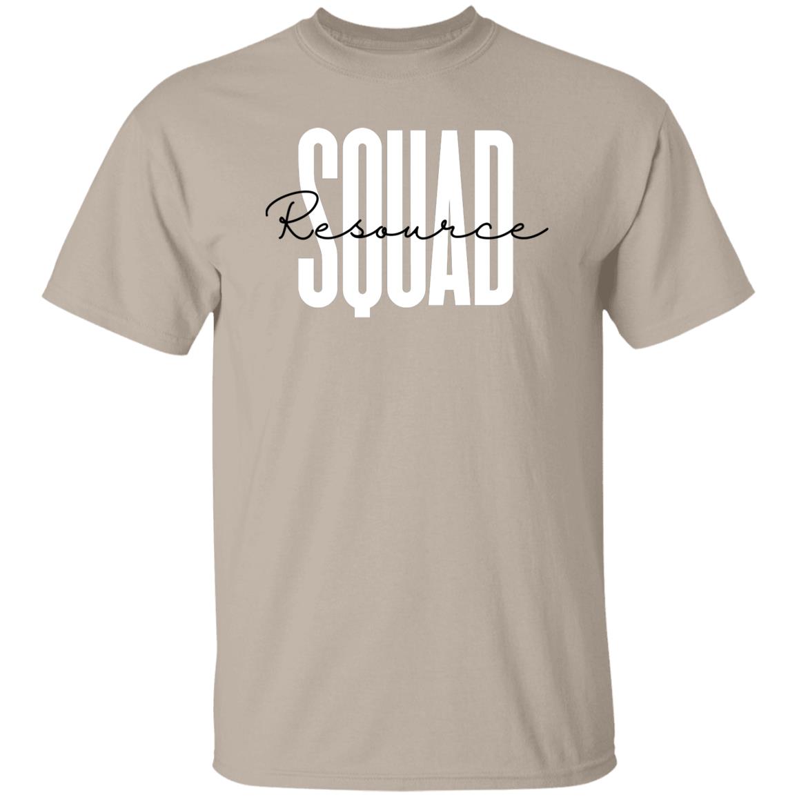 Resource squad T-shirt gift Resource teacher school counselor Unisex Tee Sand Pink Light Blue-Family-Gift-Planet