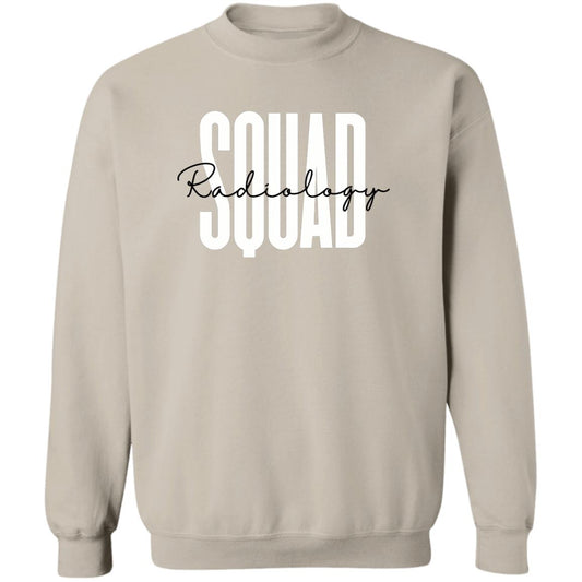 Radiology Squad Unisex Sweatshirt, Radiology tech Crewneck Sand-Sand-Family-Gift-Planet