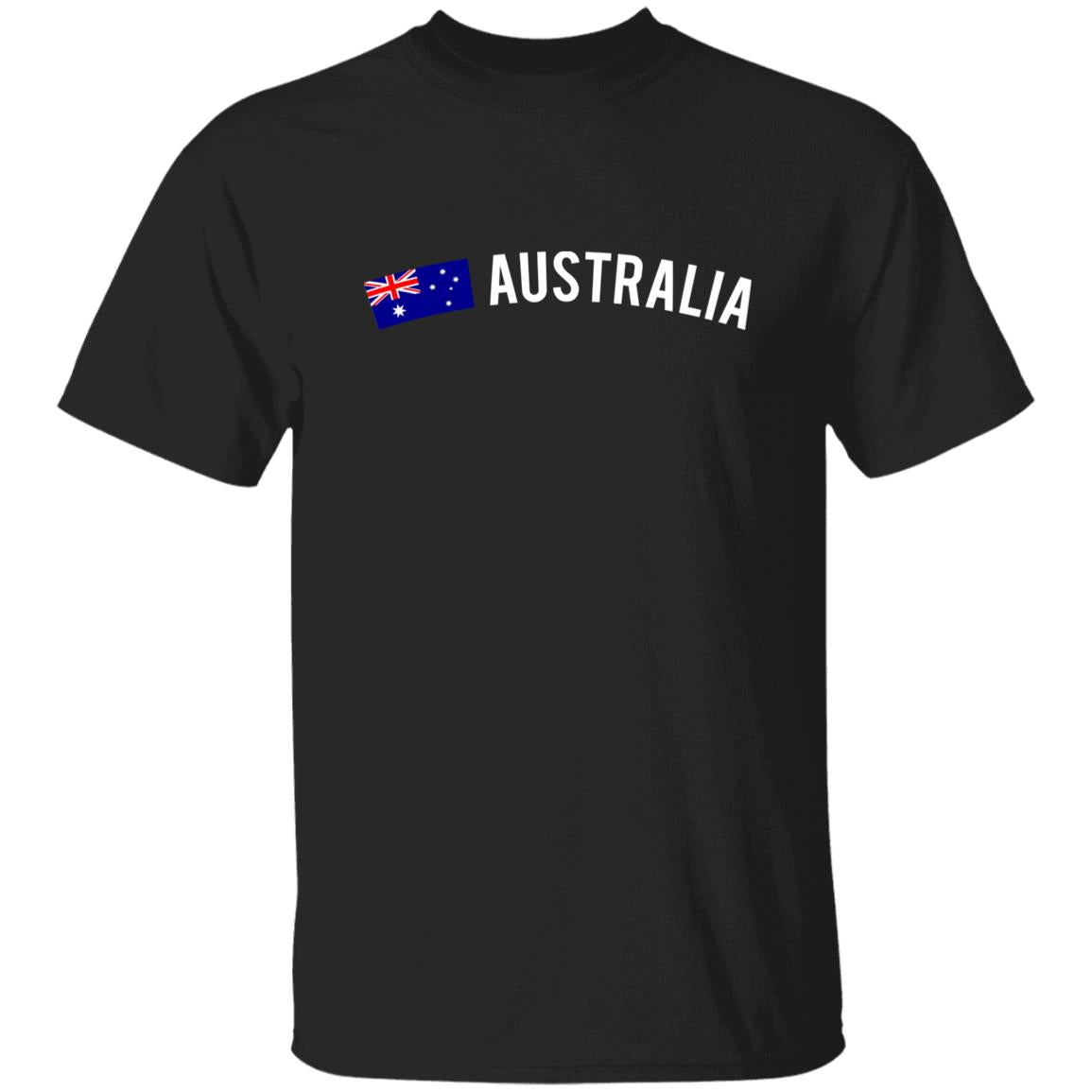 Australia Unisex T-shirt gift Australian flag tee Sydney White Black Dark Heather-Family-Gift-Planet