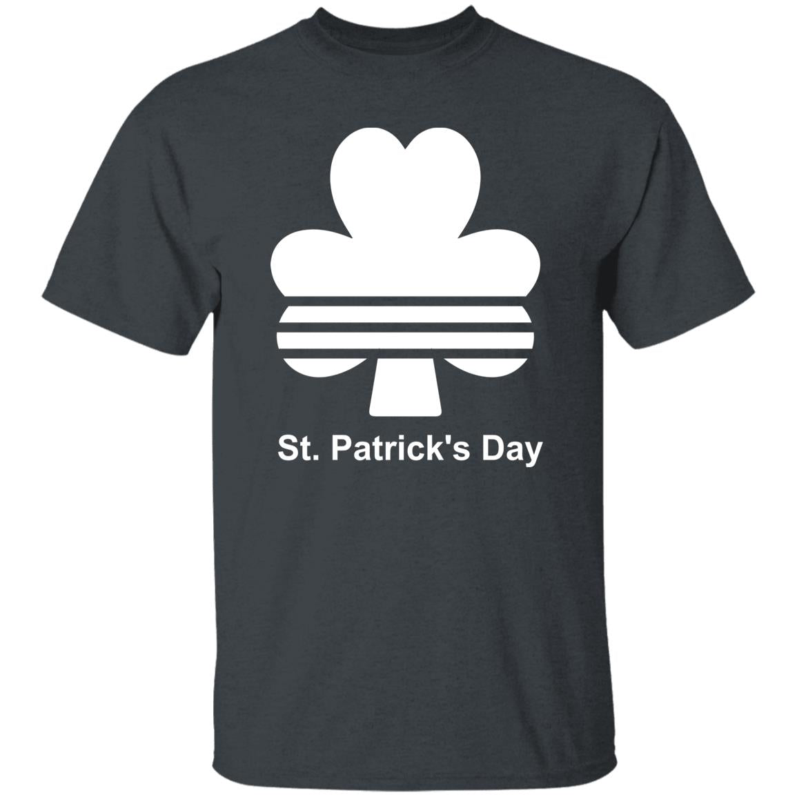 Shamrock St Patrick's Day St Patrick Day Unisex t-shirt 4XL 5XL 6XL Irish Green-Dark Heather-Family-Gift-Planet