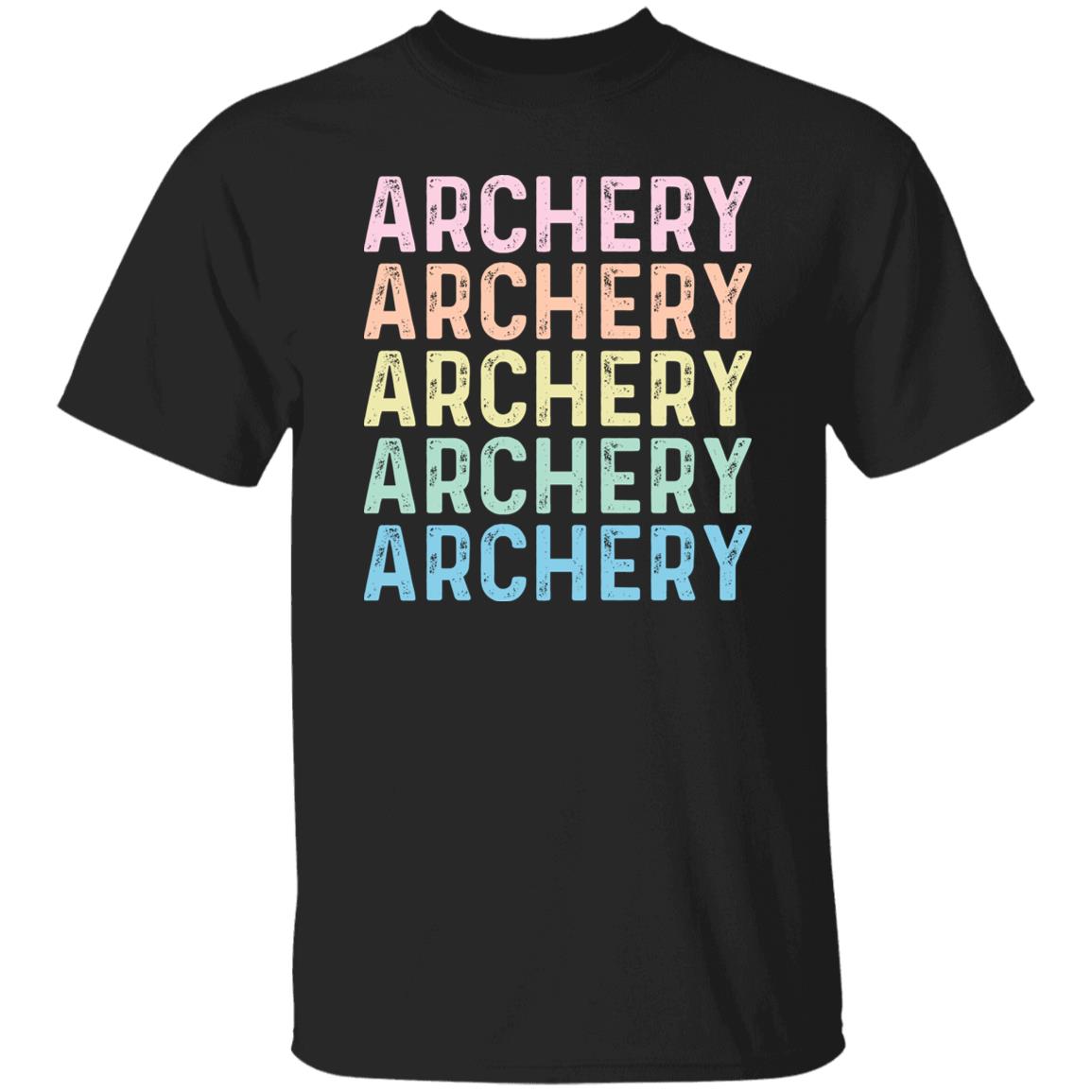 Archery Unisex Shirt, Archer tee Black S-2XL-Black-Family-Gift-Planet