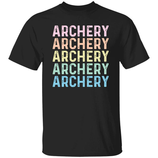 Archery Unisex Shirt, Archer tee Black S-2XL-Black-Family-Gift-Planet
