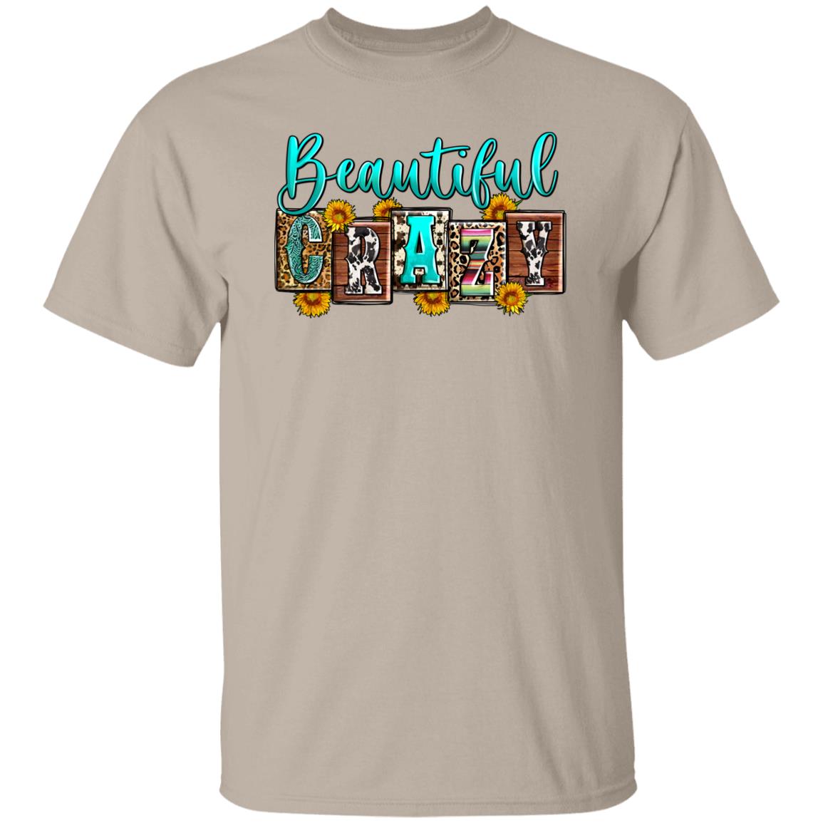 Beautiful crazy T-Shirt Texas Western girl Unisex tee Sand White Sport Grey-Family-Gift-Planet