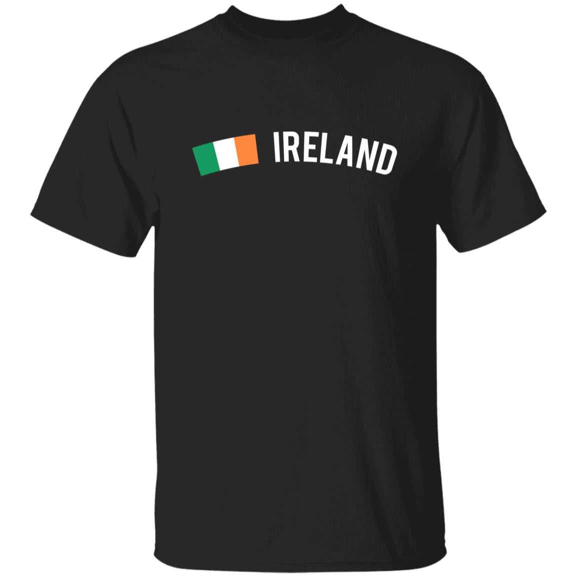 Ireland Unisex T-shirt gift Irish flag tee Dublin White Black Dark Heather-Family-Gift-Planet