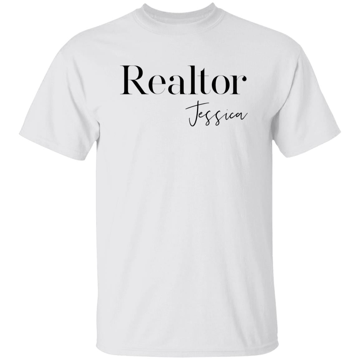 Personalized Realtor T-Shirt gift Custom name Real estate agent tee-Family-Gift-Planet