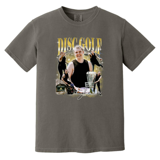 custom 57 - disc golf Custom Comfort Colors Unisex T-Shirt Personalized bootleg rap tee-Pepper-Family-Gift-Planet