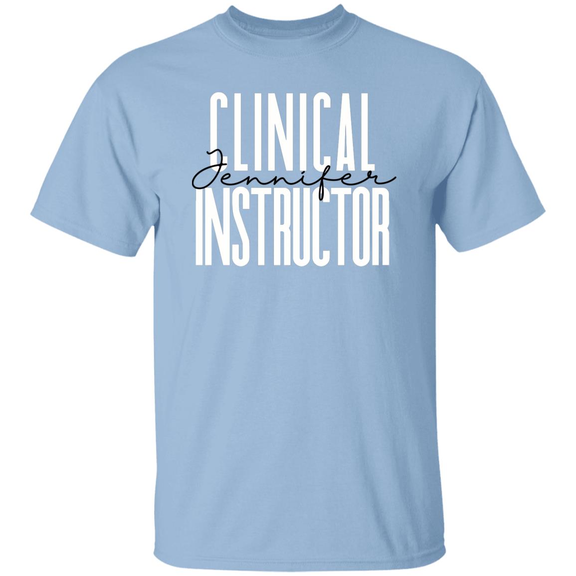 Personalized Clinical instructor 1 Unisex T-shirt Custom name nurse educator Sand Blue Pink-Family-Gift-Planet