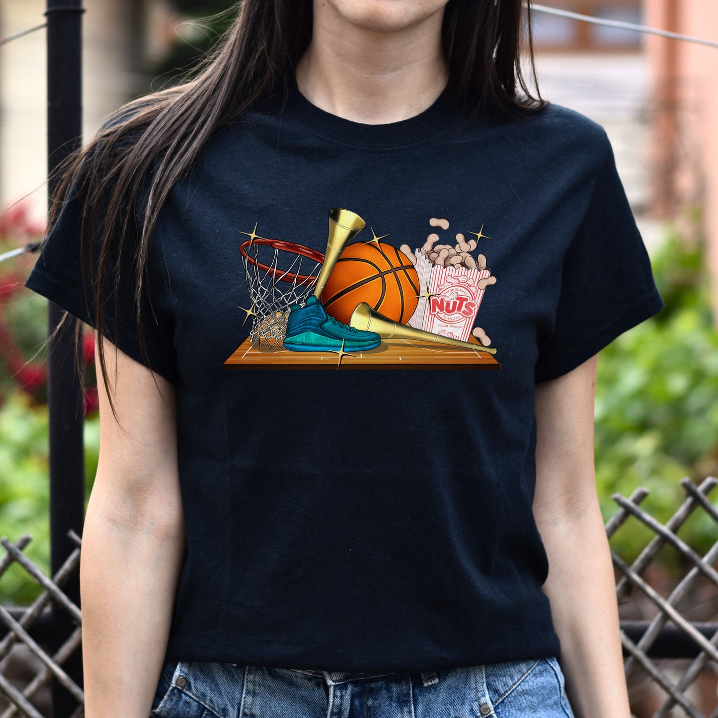 Basketball life Unisex t-shirt basketball player tee basketball coach gift-Family-Gift-Planet