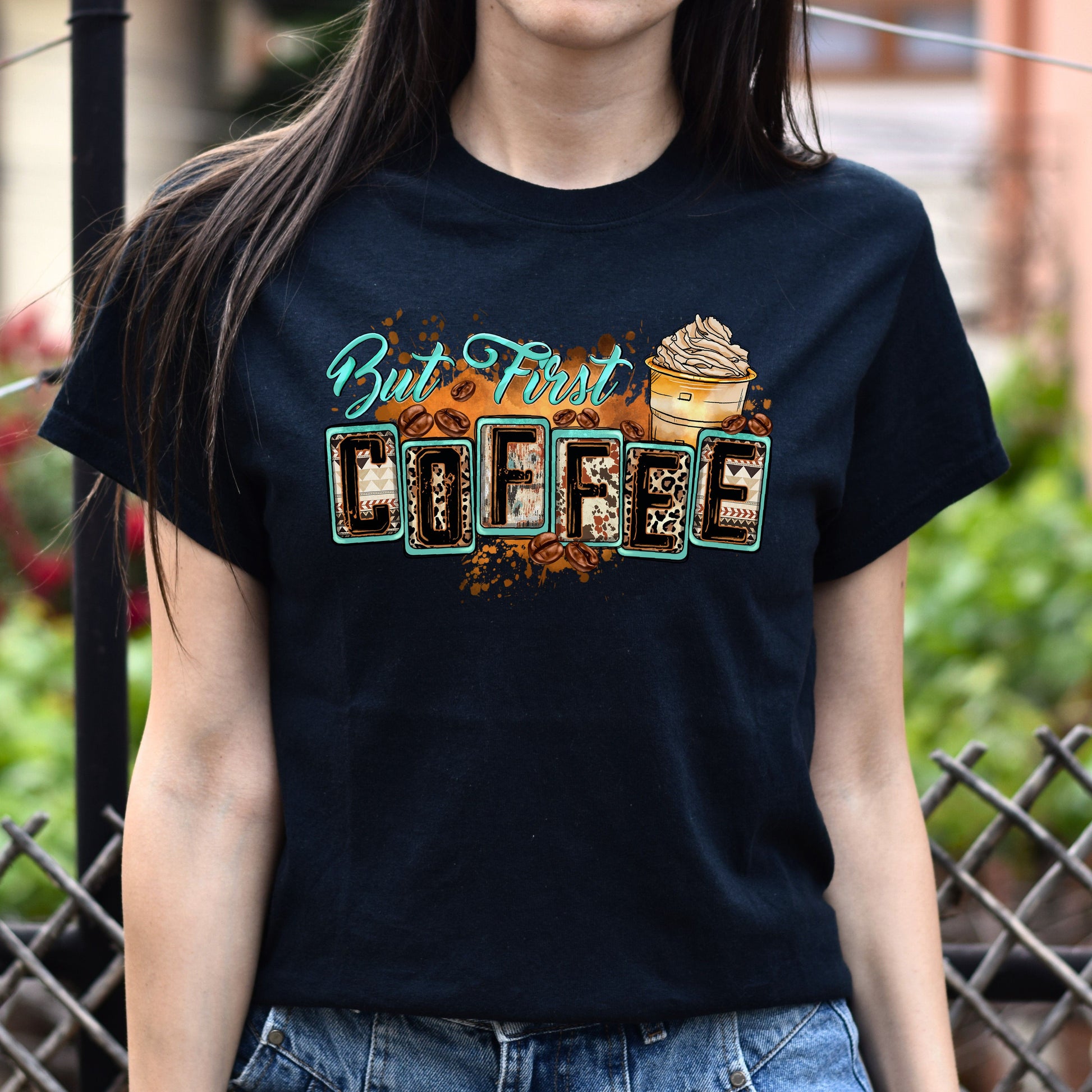 But first coffee unisex tshirt morning coffee tee S-5XL-Family-Gift-Planet