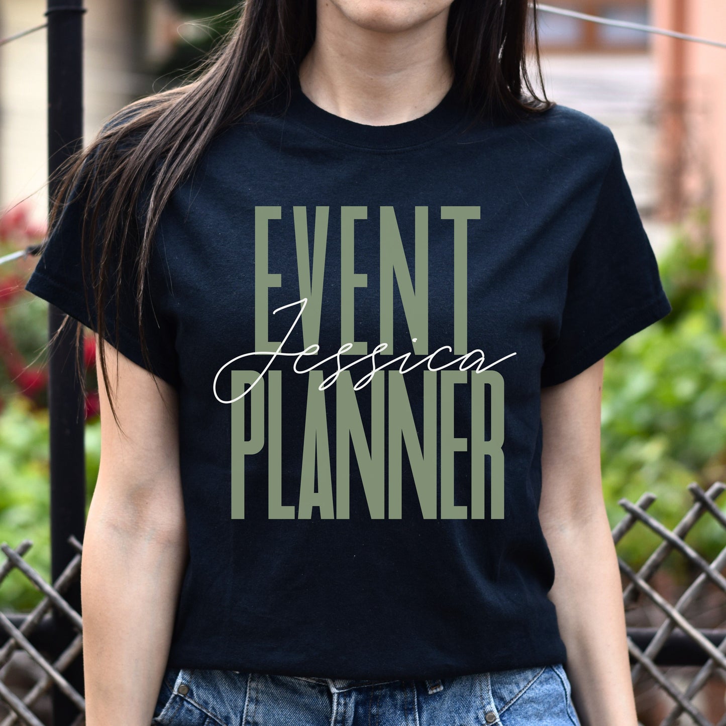 Event planner T-Shirt gift Event coordinator Customized Unisex tee Black Navy Dark Heather-Black-Family-Gift-Planet