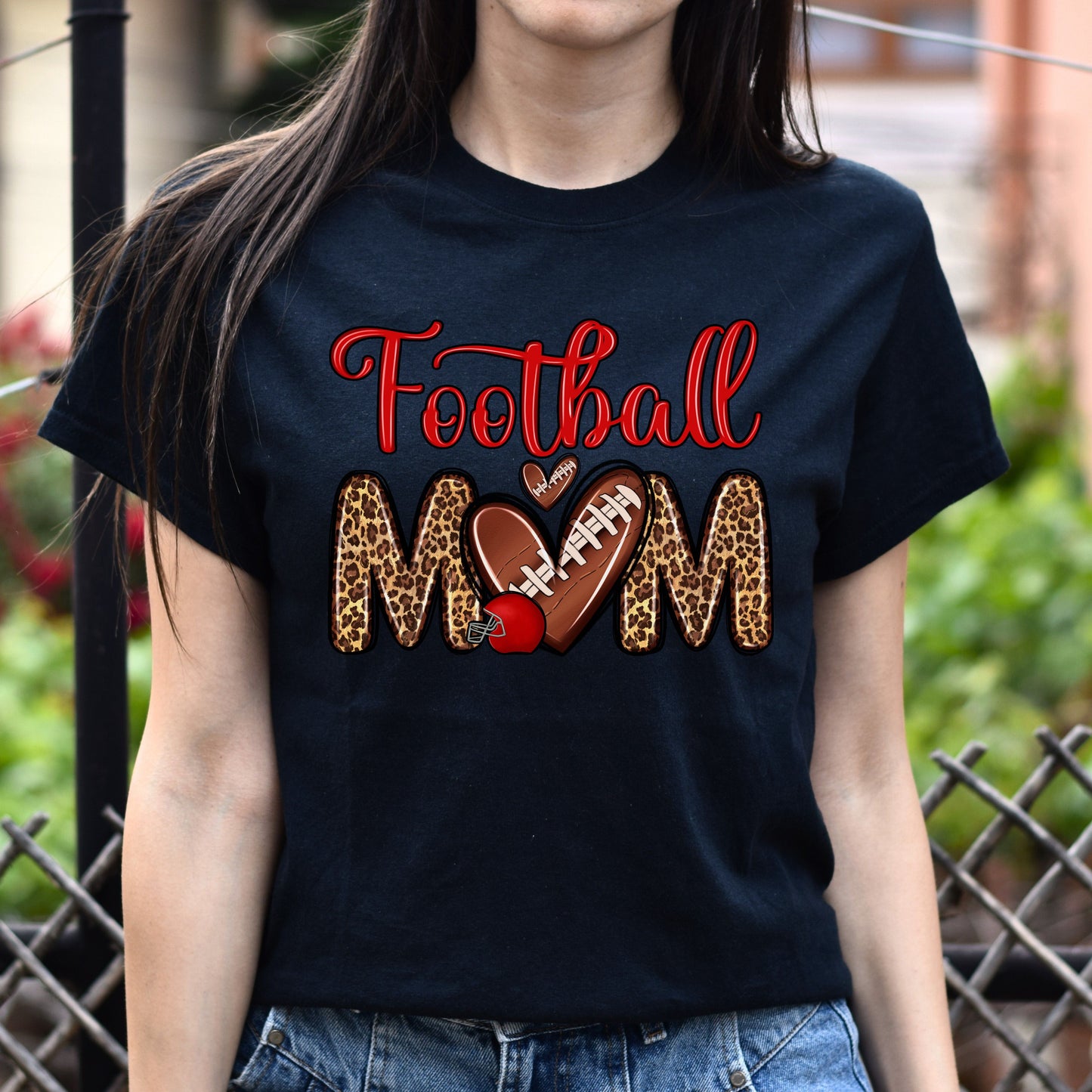 Football mom Unisex t-shirt football player tee football coach gift-Family-Gift-Planet