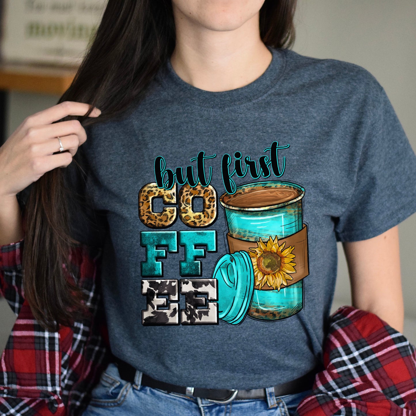 But first coffee coffee cups unisex tshirt coffee lover tee S-5XL-Family-Gift-Planet