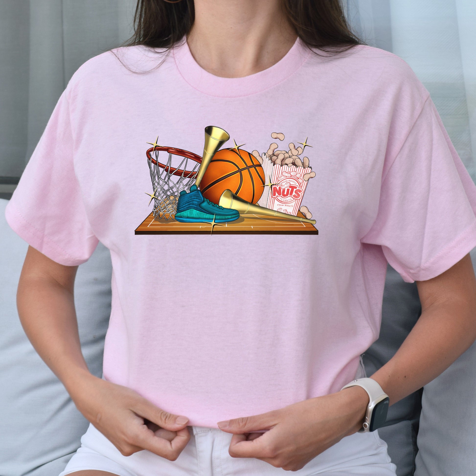 Basketball life Unisex t-shirt basketball player tee basketball coach gift-Family-Gift-Planet