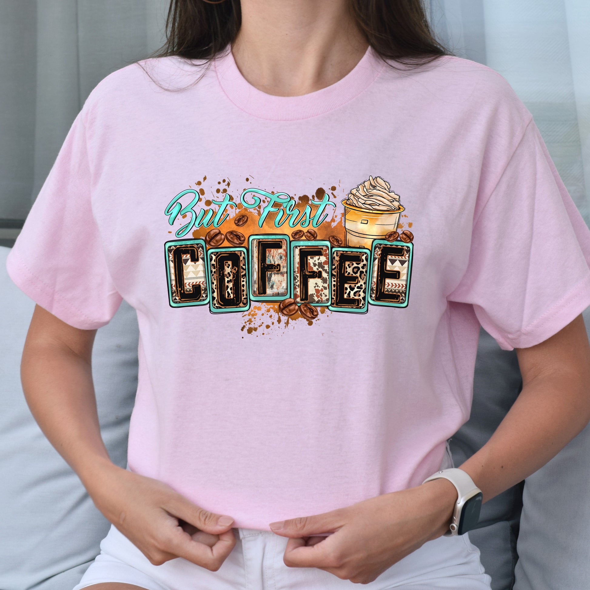 But first coffee unisex tshirt morning coffee tee S-5XL-Family-Gift-Planet