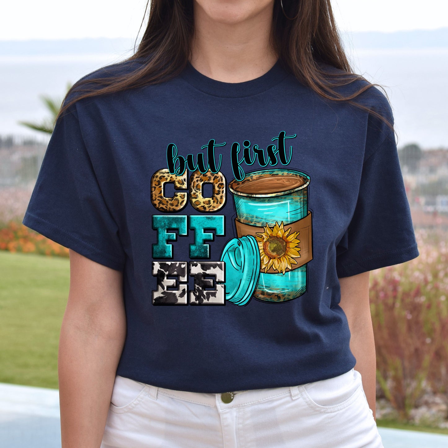 But first coffee coffee cups unisex tshirt coffee lover tee S-5XL-Family-Gift-Planet