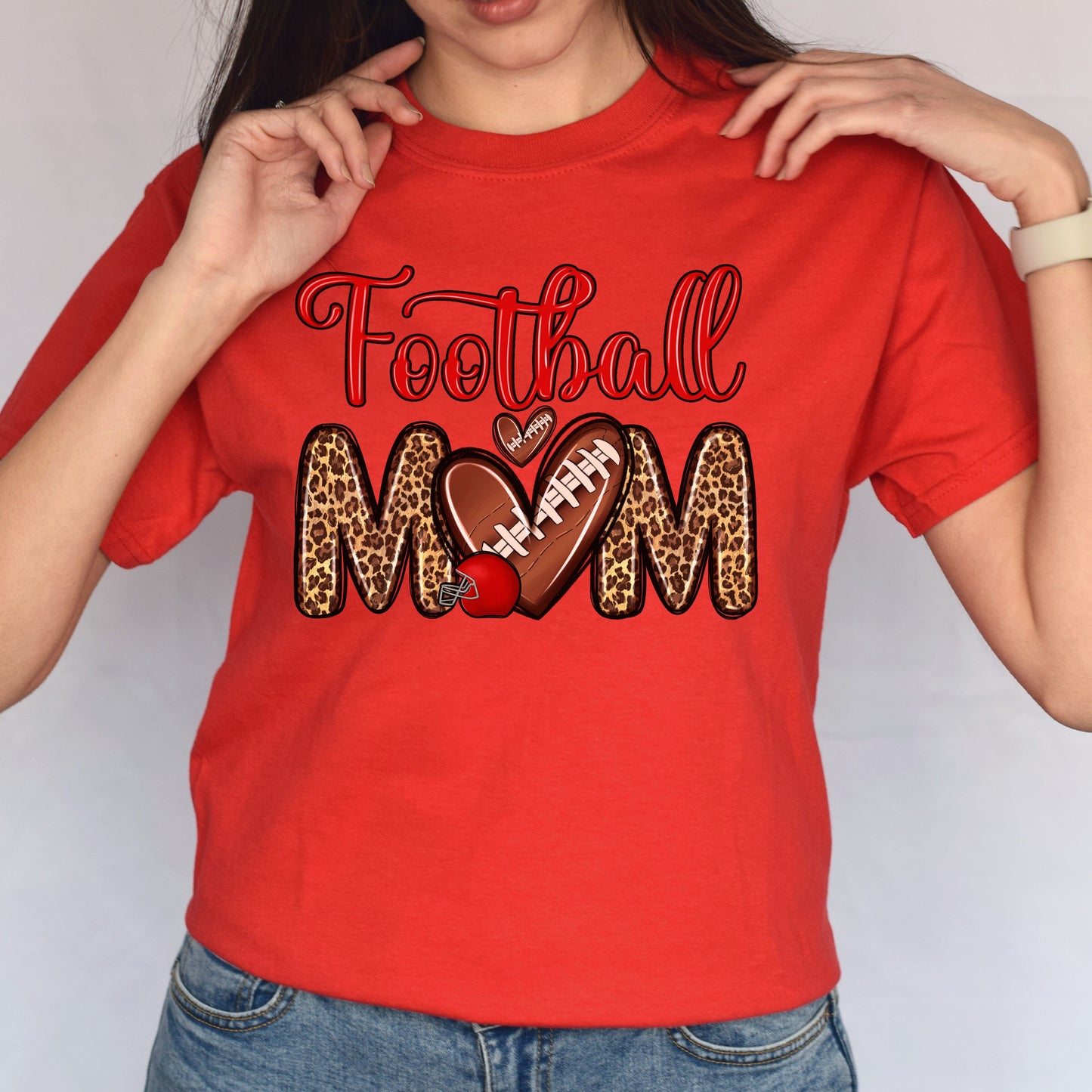 Football mom Unisex t-shirt football player tee football coach gift-Family-Gift-Planet