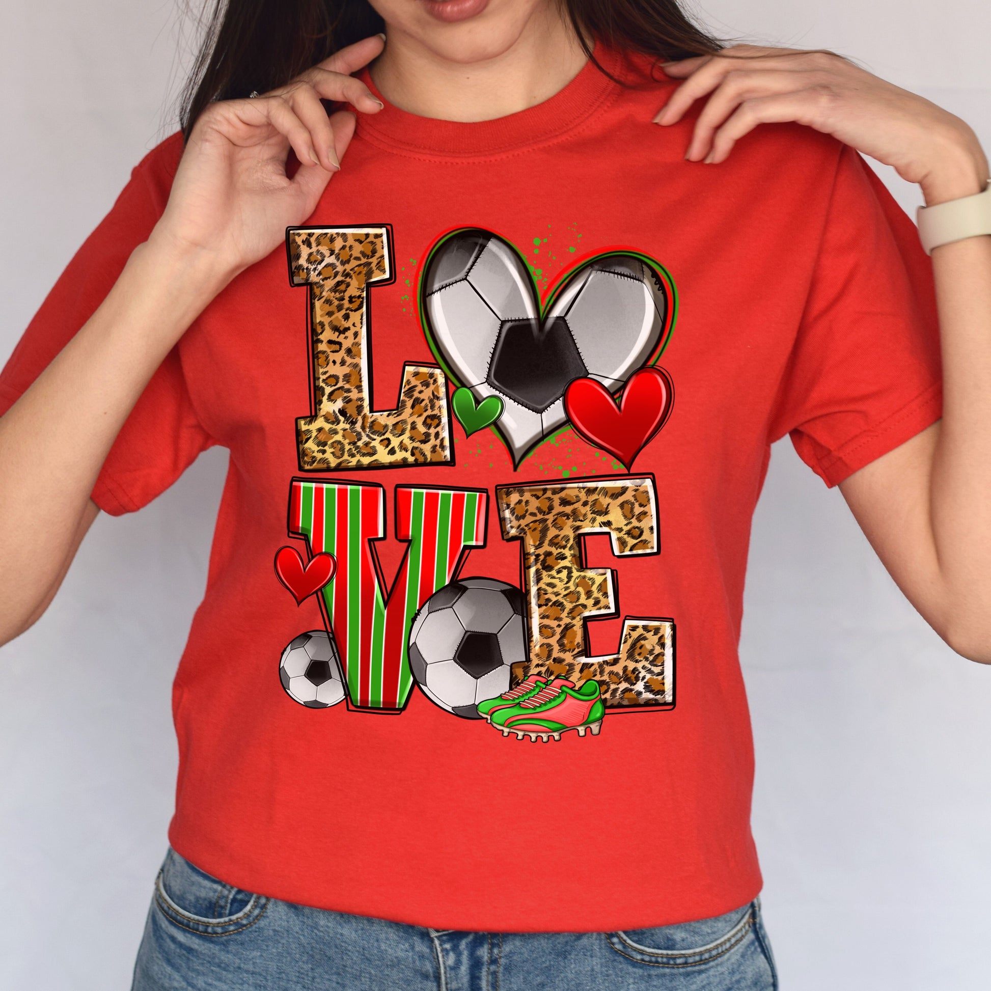 Love soccer Unisex t-shirt soccer player tee soccer coach gift-Family-Gift-Planet