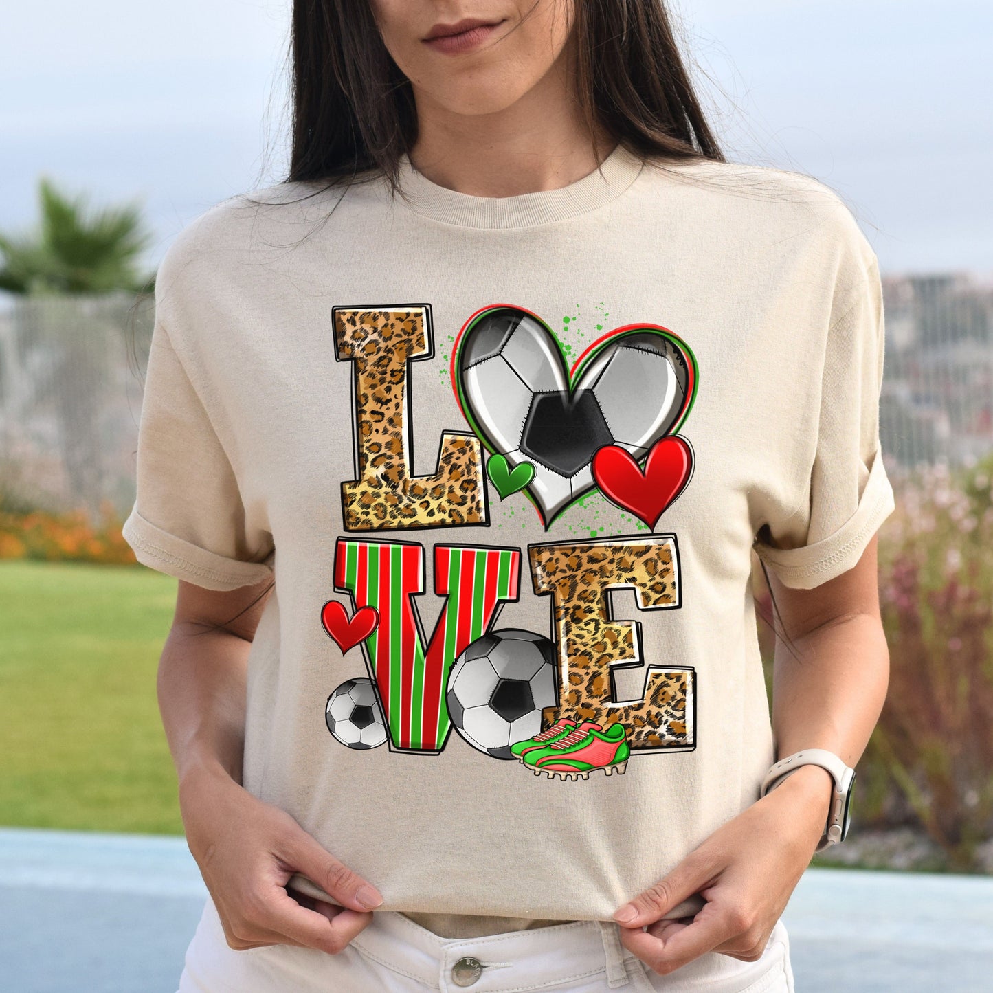 Love soccer Unisex t-shirt soccer player tee soccer coach gift-Family-Gift-Planet