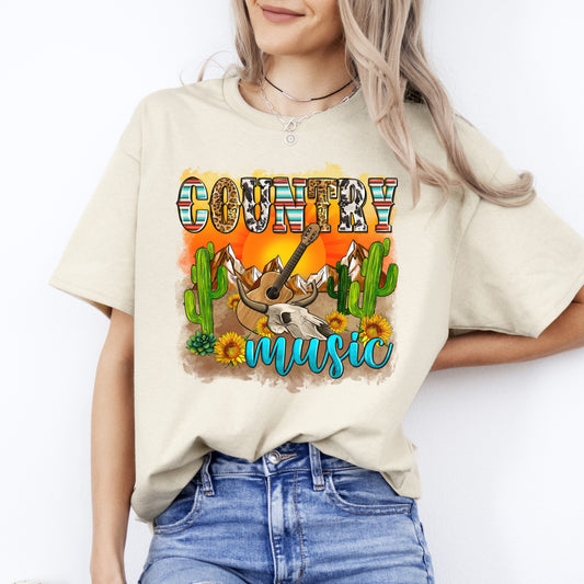 Country music T-Shirt Texas Arizona desert country lover Unisex tee White Sand Sport Grey-Sand-Family-Gift-Planet