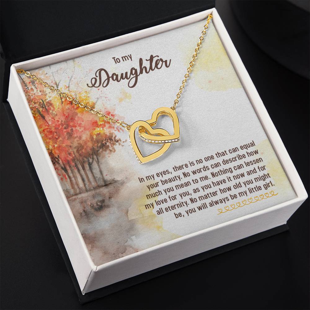 To my daughter - you will always be my baby girl-18K Yellow Gold Finish-Family-Gift-Planet