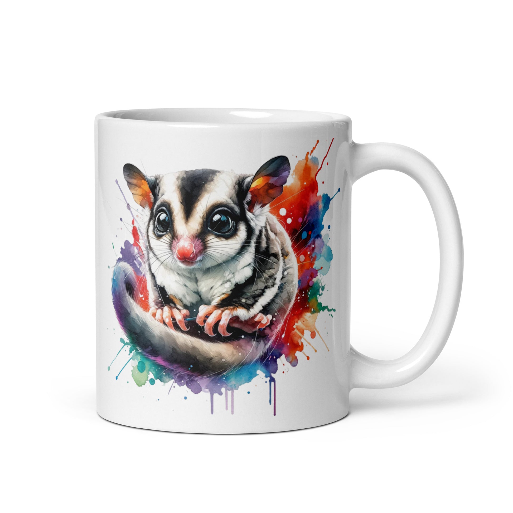 I'd rather be with my Chinchilla 11oz White Mug Chinchilla mom-White-Family-Gift-Planet